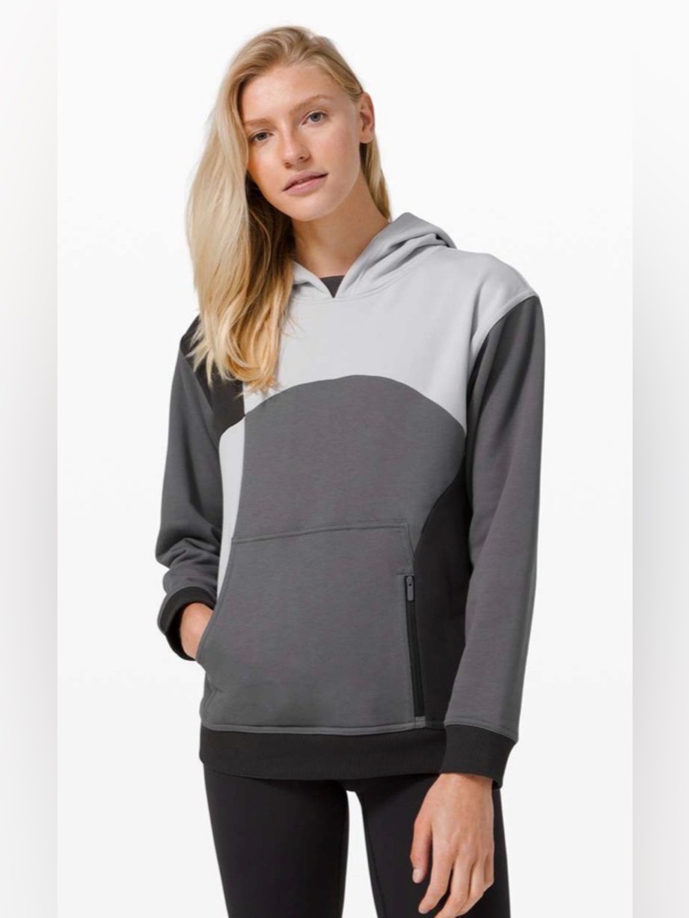 * Lululemon All Yours Hoodie Colorblock SZ 8 *